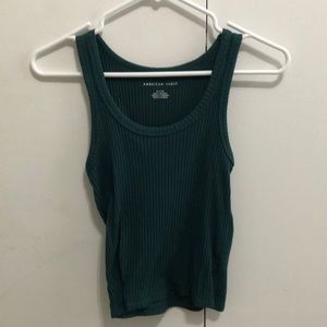 Green American eagle tank top